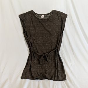 Swimsuit cover-up with tie merona size XL